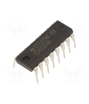 NTE4520B IC: digital; binary up counter; Ch: 2; CMOS; THT; DIP16; 3÷18VDC XWu1gjgNo2X3euSxAfjfBHNhcHOtWf5ptzS76PK98Gs