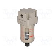 AF20-F01-A Compressed air filter; 1500l/min; 10bar; 5um; polycarbonate; 8ml zjYaLKIUQF3t4KF_oRj3tWENyrroiFb2PBD4S81g4bw