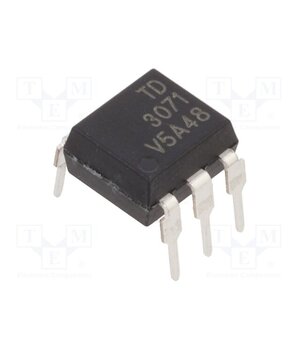 TD3071-GV Optotriac; 5kV; triac; DIP6; Colour: black Sb7c6M0U72K6DeAQ6wSmJSVOs2un1ULgG2C-tbc57l4
