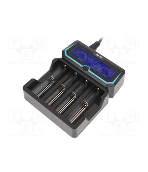 X4 Charger: microprocessor-based; Li-Ion; 2A; Cells quantity: 4 EaOFJuDafm0NjMKpSWSAtUhYEOCTqkW31M27zbgH4eQ
