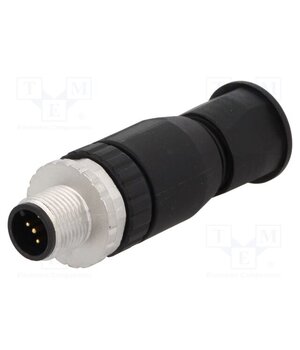 21033191501 Connector: M12; plug; PIN: 5; male; 60V; straight; IP67; for cable sN0rpZAWuibk1cy-W216D7u22bUl1pn7m3CsbamWaig