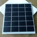 PHOTOVOLTIC SOLAR MODULE 2W 6V 120x110mm