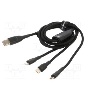 CB000003 Cable; USB 2.0; 1.2m; black; 100W; 3.5A 9FhrrqbhLeBupw6nn9Qksetg8nDCSPbpKI1CrCI1N9o