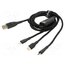 CB000003 Cable; USB 2.0; 1.2m; black; 100W; 3.5A 9FhrrqbhLeBupw6nn9Qksetg8nDCSPbpKI1CrCI1N9o