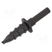 SPS 7134 NI / SW Measuring tip; 5A; 1kVDC; black; Socket size: 4mm; 20mΩ; L: 53.5mm K3MCa3bzGwZZeDDZz2qYQF-fKizqSDjI42hW3Ek0W7k