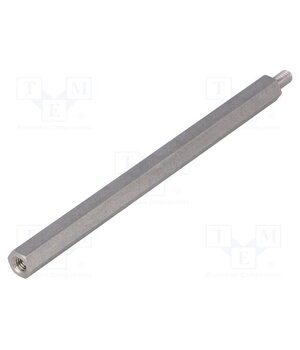 246X100 Screwed spacer sleeve; 100mm; Int.thread: M4; Ext.thread: M4 P0UxE6nqzlEdG3Jbelf64I8y5uDsatJF32SPywqgEy0
