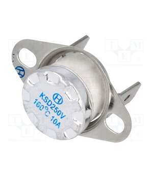 BT-H160V Sensor: thermostat; NC; Topen: 160°C; Tclos: 130°C; 10A; 250VAC Gta-oR7imWPzrz4N4qjxWKsSPZW7bN1DC703sUrJIX4