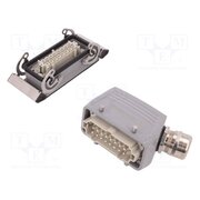 1027640000 Connector: HDC; male + female; HE; PIN: 16; 16A; 500V; 16+PE; size 6 zPbqHJpIwa60nWbpF-DJVlduXFLN5LUb0eHaO-nrlJU