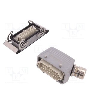 1027640000 Connector: HDC; male + female; HE; PIN: 16; 16A; 500V; 16+PE; size 6 zPbqHJpIwa60nWbpF-DJVlduXFLN5LUb0eHaO-nrlJU