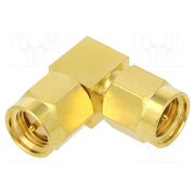 132339 Coupler; SMA male,both sides; angled 90°; 50Ω; PTFE; gold-plated Y0FR3YNZ0pINdgjOs13jk1Vnb_D2DjHzEnBoq67i0Tk