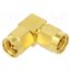 132339 Coupler; SMA male,both sides; angled 90°; 50Ω; PTFE; gold-plated Y0FR3YNZ0pINdgjOs13jk1Vnb_D2DjHzEnBoq67i0Tk