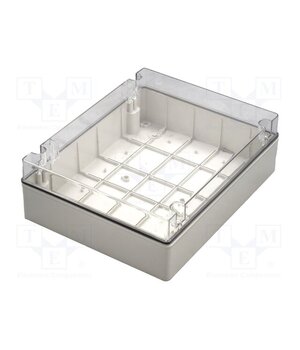 686.230 Enclosure: multipurpose; X: 308mm; Y: 388mm; Z: 128mm; SCABOX; grey c8oY6dXYI8yw9Dv35tUVshskFrllurTpt8TBVc_LxwQ