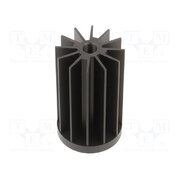 ATSEU-077A2-C1-R1 Heatsink; LED; W: 45mm; H: 68mm; black; Shape: round; STAR LED 4e_TeJaRwmEtUZsQyXs5JmXhvMLXNyNqcY4BZQBiaNU