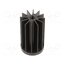 ATSEU-077A2-C1-R1 Heatsink; LED; W: 45mm; H: 68mm; black; Shape: round; STAR LED 4e_TeJaRwmEtUZsQyXs5JmXhvMLXNyNqcY4BZQBiaNU
