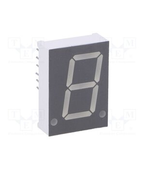 KW1-802CSA Display: LED; 7-segment; 20.4mm; 0.8"; No.char: 1; red; 3.2÷4mcd WbZqeHV7aNHwv6GnnHIdixJOHeeclFz5lHqM5NEIR8I