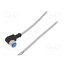 YG2A14-050VB3XLEAX Cable: for sensors/automation; M12; PIN: 4; angled; 5m; plug; 250VDC Lc7CCs2isTXZ17dRNMfH2lLmOTV3SBveLQqOfTI5eyk