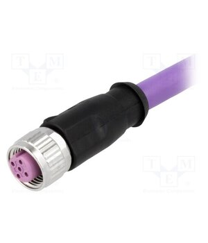 21348900486020 Connector: M12; plug; female; PIN: 4; straight; B code-Profibus 6E_ygUyaWD_RzZCK1Yf_pnChqa42A91w2UIzcQmMTHw