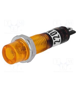 NI-2YL Indicator: with neon lamp; recessed; orange; 230VAC; plastic; IP20 lp4R2DX51AqU8KRhut0AveXdNKSV38pCedklZfnlKaU