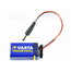 LIZDAS - ADAPTERIS 9V 6F22 baterijai su 2.1/5.5mm kištuku, ilgis 195mm CLI231+2.jpg