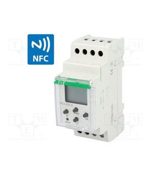 PCZ-525.4 Programmable time switch; Range: 1 year; SPDT; 24÷264VAC; PIN: 5 civAzcpe6QjkoZRJbDmmbZhSYGHY9KFZQGh8XX3xx8Q