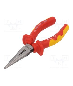 BM1232 Pliers; insulated,half-rounded nose; 160mm yOLqirThrmxGrRsfyozRMWty6OYoL492scLvrhPqL6M