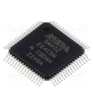 5M40ZE64C5N IC: FPGA; SMD; EQFP64; Number of macrocells: 40; I/O: 54; 1.8VDC 39-Vh-a6yBaI1e8LPt1tE1be2s9PMiwU37pPSLleN7s