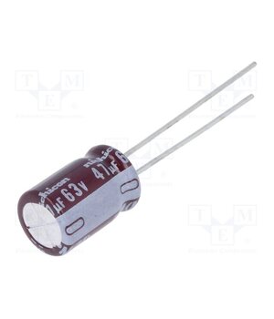 UPM1J470MPD1TD Capacitor: electrolytic; low ESR; THT; 47uF; 63VDC; Ø8x11.5mm; ±20% eDF2g3Yed-rzpzWJZFZp6G-IWylSWDM--tmY3t1drG0