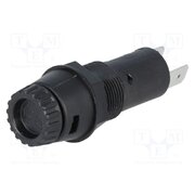 3101.0215 Fuse holder; 5x20mm; 10A; on panel; black; FPG1; 250VAC; UL94V-0 aNVSWHgDBGKpaRyrr3PUk-mmV2xXHxispKsib0f8k-w