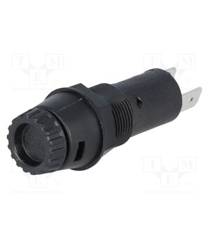 3101.0215 Fuse holder; 5x20mm; 10A; on panel; black; FPG1; 250VAC; UL94V-0 aNVSWHgDBGKpaRyrr3PUk-mmV2xXHxispKsib0f8k-w