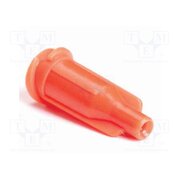 900-ORTC Syringe plug; orange; for syringes; polypropylene; UV block lufoUNUriE-emI6wHjGzGc03RJljFPLve6ubzX8_tGo