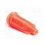 900-ORTC Syringe plug; orange; for syringes; polypropylene; UV block lufoUNUriE-emI6wHjGzGc03RJljFPLve6ubzX8_tGo