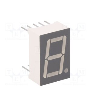 FYS-5611AUHR-21 Display: LED; 7-segment; 14.2mm; 0.56"; No.char: 1; red; 30÷60mcd U8hSMTmN62Yt9MXpxQJ0Lan-74A21bCNfgc5PLe0ABM
