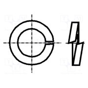 K3/D127-A2 Washer; spring; M3; D=6.2mm; h=0.8mm; A2 stainless steel; DIN 127B rSYOnL8brDV9oO5KSbP5ux1E8LOfsYvm4QC9FJTpckU
