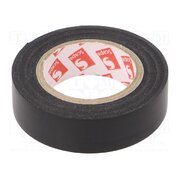 TAŚMA 6022 15MM/10M CZARNA Tape: electrical insulating; W: 15mm; L: 10m; Thk: 0.15mm; black 0kgl4RXlbaxktjKUpCcRMc07ZZXOLiNLKkSGgb73DtI