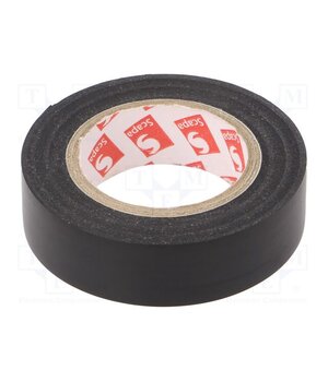TAŚMA 6022 15MM/10M CZARNA Tape: electrical insulating; W: 15mm; L: 10m; Thk: 0.15mm; black 0kgl4RXlbaxktjKUpCcRMc07ZZXOLiNLKkSGgb73DtI