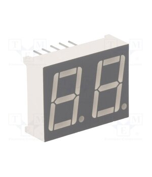 FYD-5621BUHR-21 Display: LED; 7-segment; 14.2mm; 0.56"; No.char: 2; red; 30÷60mcd 5Ye-eR2gQrlk0KF9ePlMGm2FaMMbS_AQWmdFkHtYKSs