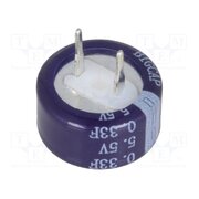 BCE005R5C334FBS Supercapacitor; THT; 0.33F; 5.5VDC; ±20%; Ø13.5x7.3mm; -25÷70°C sPrae5AEb20Tl5tD0joP7hsnV5NoSUSyy9p3M3H_hfU