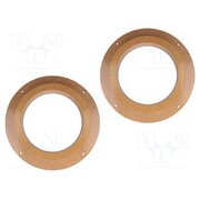 MDF-D.50 Spacer ring; MDF; 165mm; Audi; impregnated,varnished; 2pcs. TnZ9rmtS45ea1FtyUD-9561cDJkePYMD7_VlVf1pxHM
