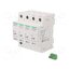 A9L20601 Surge arrester; Type 2; Poles: 3+N; for DIN rail mounting; IP20 R2KlhHIY1bETnG0mjh-zbsWPmBHDZw0zjLnQQDDjEao