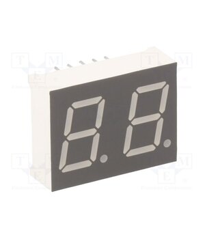 KW2-502CGA Display: LED; 7-segment; 12.7mm; 0.5"; No.char: 2; yellow-green Mh9IA8t5JfhNL4VjW6Jd-N_jqVzlpYb8d6k3GURSIec