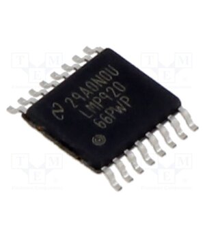 LMP92066PWP IC: D/A converter; 12bit; Ch: 2; HTSSOP16; -40÷125°C; Max DNL: ±1LSB EOX0dP_SaYSytcppTwdeGZJEYi5T_BaB8NeFHSIgPXg