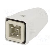 75009601 Connector: HDC; plug; male; EPIC KIT; PIN: 4; 23A; 400V; 3+PE; M20 NnTtyZ4OSChm5l2lcTGQc9frdPDSQv94r7b4Fr7E0bc