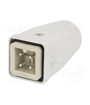 75009601 Connector: HDC; plug; male; EPIC KIT; PIN: 4; 23A; 400V; 3+PE; M20 NnTtyZ4OSChm5l2lcTGQc9frdPDSQv94r7b4Fr7E0bc