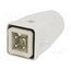 75009601 Connector: HDC; plug; male; EPIC KIT; PIN: 4; 23A; 400V; 3+PE; M20 NnTtyZ4OSChm5l2lcTGQc9frdPDSQv94r7b4Fr7E0bc