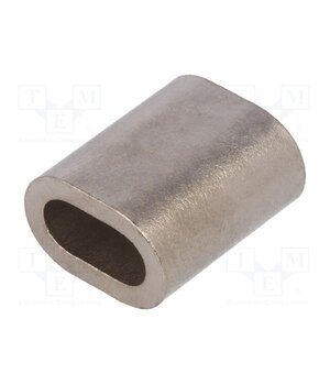TZ-6 -AS Ferrule; copper; for rope; Ørope: 6mm; L: 21mm; nickel KNkXrelIQMi25cAk0HrQ7U2321ML2JVGr460LZmk598