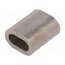 TZ-6 -AS Ferrule; copper; for rope; Ørope: 6mm; L: 21mm; nickel KNkXrelIQMi25cAk0HrQ7U2321ML2JVGr460LZmk598