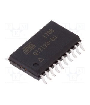 AT42QT2120-SU IC: driver; touch sensor; I2C; SO20-W; Ch: 12; 1.8÷5.5VDC hru659nXVt2oTu3WIsz7xoNB7t0qXEnPcJYTvhubE60