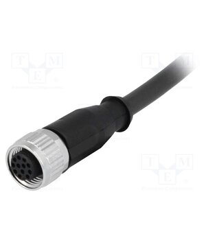 21348500C78010 Connector: M12; plug; female; PIN: 12; straight; cables; 1m kZK9ZQtoBffQFQMSQddpze9eaHgWpxsVzEZoPtsDx3g