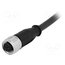 21348500C78010 Connector: M12; plug; female; PIN: 12; straight; cables; 1m kZK9ZQtoBffQFQMSQddpze9eaHgWpxsVzEZoPtsDx3g