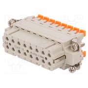 CSAHF 16 Connector: HDC; contact insert; female; CSAH; PIN: 16; 16A; 600V 6c1NbJSvxY0qxnCCuEF7LR_yLY6p-fYXb9i2d5Kfyls